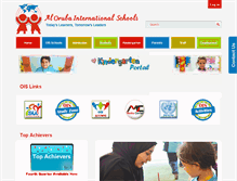 Tablet Screenshot of alorubaschools.com